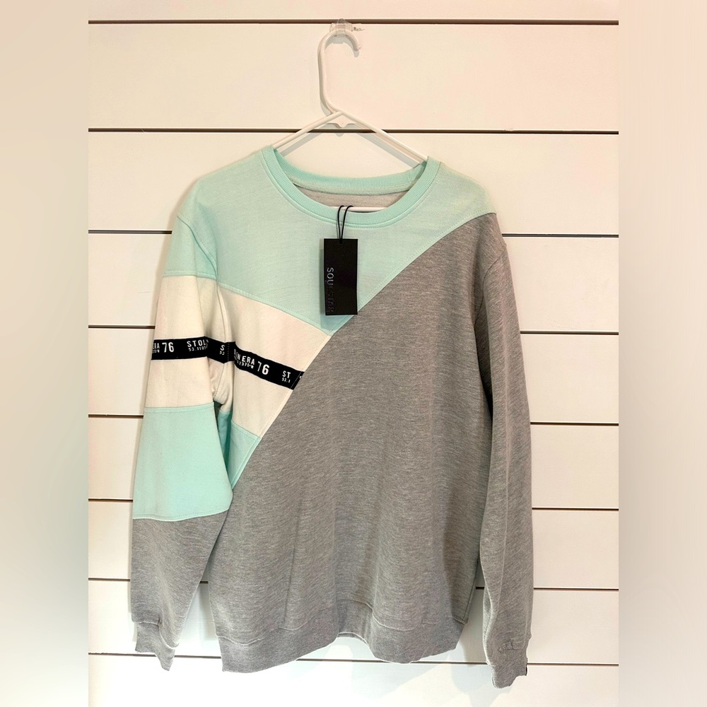 Soulstar Asymmetrical Crewneck Size Large